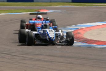 World © Octane Photographic Ltd. Saturday 25th April 2015, MSVR F3 Cup Race 1. Donington Park. Chris Dittmann Racing (CDR) – Kieran Vernon and Stuart Wiltshire – Dallara F3 Mercedes HWA. Digital Ref: 1235CB7B1763