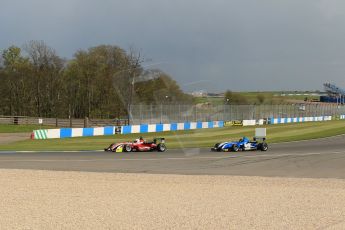 World © Octane Photographic Ltd. Saturday 25th April 2015, MSVR F3 Cup Race 1. Donington Park. Chris Dittmann Racing (CDR) – Kieran Vernon and Stuart Wiltshire – Dallara F307 Mercedes HWA. Digital Ref: 1235LW1L4594