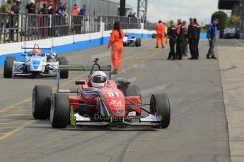 World © Octane Photographic Ltd. Saturday 25th April 2015, MSVR F3 Cup Race 1. Donington Park. Chris Dittmann Racing (CDR) – Kieran Vernon – Dallara F307 Mercedes HWA. Digital Ref: 1235LW1L4635