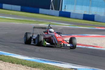 World © Octane Photographic Ltd. Sunday 26th April 2015, MSVR F3 Cup Race 3. Donington Park. Chris Dittmann Racing (CDR) – Kieran Vernon – Dallara F307 Mercedes HWA. Digital Ref: 1237LB1D4737