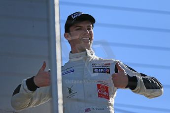 World © Octane Photographic Ltd. Sunday 26th April 2015, MSVR F3 Cup Race 3. Donington Park. Chris Dittmann Racing (CDR) – Kieran Vernon – Dallara F307 Mercedes HWA. Digital Ref: 1237LB1D4838