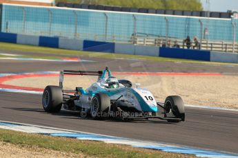 World © Octane Photographic Ltd. Sunday 26th April 2015, MSVR F3 Cup Race 3. Donington Park. Omicron Motorsport - Jacopo Sebastiani – Dallara F307 Volkswagen Speiss. Digital Ref: 1237LW1L4821