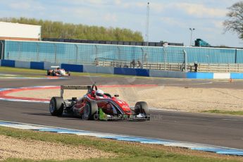 World © Octane Photographic Ltd. Sunday 26th April 2015, MSVR F3 Cup Race 3. Donington Park. Chris Dittmann Racing (CDR) – Kieran Vernon – Dallara F307 Mercedes HWA. Digital Ref: 1237LW1L4830