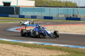 World © Octane Photographic Ltd. Sunday 26th April 2015, MSVR F3 Cup Race 3. Donington Park. Chris Dittmann Racing (CDR) – Stuart Wiltshire – Dallara F306 Mercedes HWA. Digital Ref: 1237LW1L4840