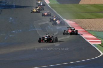 World © Octane Photographic Ltd. FIA European F3 Championship, Silverstone Race 1, UK, Saturday 11th April 2015. Signature – Alexander Albon, Dallara F312 – Volkswagen and Prema Powerteam – Lance Stroll, Dallara F312 – Mercedes-Benz. Digital Ref : 1222LB1D7739