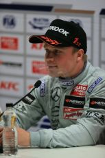 World © Octane Photographic Ltd. FIA European F3 Championship, Silverstone Race 1 Conference, UK, Saturday 11th April 2015. Prema Powerteam – Felix Rosenqvist, Dallara F312 – Mercedes-Benz. Digital Ref : 1222LB1D7914