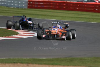 World © Octane Photographic Ltd. FIA European F3 Championship, Silverstone Race 2, UK, Saturday 11th April 2015. kfzteile24 Mucke Motorsport – Michele Beretta, Dallara F312 – Mercedes-Benz and Eurointernational – Nicolas Beer, Dallara F312 – Mercedes-Benz. Digital Ref : 1223LB1D8011
