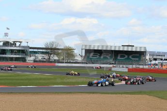 World © Octane Photographic Ltd. FIA European F3 Championship, Silverstone Race 2, UK, Saturday 11th April 2015. Team West-Tec F3 – Fabian Schiller, Dallara F312 – Mercedes-Benz. Digital Ref : 1223LW1L0364