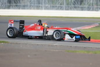 World © Octane Photographic Ltd. FIA European F3 Championship, Silverstone test day, UK, Tuesday 7th April 2015. Prema Powerteam – Lance Stroll, Dallara F312 – Mercedes-Benz Digital Ref : 1216LB1D3821