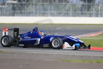 World © Octane Photographic Ltd. FIA European F3 Championship, Silverstone test day, UK, Tuesday 7th April 2015. Carlin – Tatiana Calderon, Dallara F312 – Volkswagen. Digital Ref : 1216LB1D3906