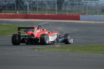 World © Octane Photographic Ltd. FIA European F3 Championship, Silverstone test day, UK, Tuesday 7th April 2015. Prema Powerteam – Lance Stroll, Dallara F312 – Mercedes-Benz Digital Ref : 1216LB1D4134