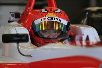 World © Octane Photographic Ltd. FIA European F3 Championship, Silverstone test day, UK, Tuesday 7th April 2015. Fortec Motorsports – Hongwei Cao, Dallara F312 – Mercedes-Benz. Digital Ref : 1216LB1D4298