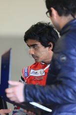 World © Octane Photographic Ltd. FIA European F3 Championship, Silverstone test day, UK, Tuesday 7th April 2015. Team West-Tec F3 – Raoul Hyman, Dallara F312 – Mercedes-Benz. Digital Ref : 1216LB1D4327