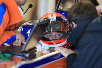 World © Octane Photographic Ltd. FIA European F3 Championship, Silverstone test day, UK, Tuesday 7th April 2015. kfzteile24 Mucke Motorsport – Santino Ferrucci, Dallara F312 – Mercedes-Benz. Digital Ref : 1216LB1D4355