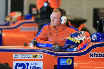 World © Octane Photographic Ltd. FIA European F3 Championship, Silverstone test day, UK, Tuesday 7th April 2015. kfzteile24 Mucke Motorsport – Maximilian Gunther, Dallara F312 – Mercedes-Benz. Digital Ref : 1216LB1D4367