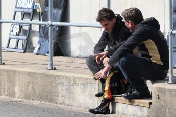World © Octane Photographic Ltd. FIA European F3 Championship, Silverstone test day, UK, Tuesday 7th April 2015. Signature – Dorian Boccolacci, Dallara F312 – Volkswagen. Digital Ref :