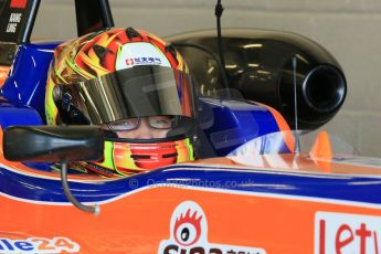 World © Octane Photographic Ltd. FIA European F3 Championship, Silverstone test day, UK, Tuesday 7th April 2015. kfzteile24 Mucke Motorsport – Kang Ling, Dallara F312 – Mercedes-Benz. Digital Ref :