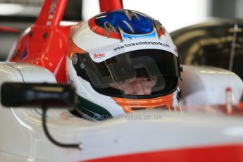 World © Octane Photographic Ltd. FIA European F3 Championship, Silverstone test day, UK, Tuesday 7th April 2015. Fortec Motorsports – Matthew Rao, Dallara F312 – Mercedes-Benz. Digital Ref :