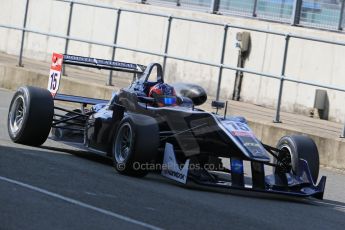 World © Octane Photographic Ltd. FIA European F3 Championship, Silverstone test day, UK, Tuesday 7th April 2015. Eurointernational – Nicolas Beer, Dallara F312 – Mercedes-Benz. Digital Ref :