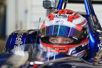 World © Octane Photographic Ltd. FIA European F3 Championship, Silverstone test day, UK, Tuesday 7th April 2015. Carlin – George Russell, Dallara F312 – Volkswagen. Digital Ref :