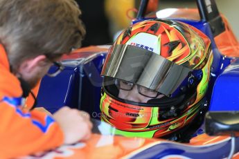 World © Octane Photographic Ltd. FIA European F3 Championship, Silverstone test day, UK, Tuesday 7th April 2015. kfzteile24 Mucke Motorsport – Kang Ling, Dallara F312 – Mercedes-Benz. Digital Ref :