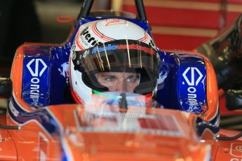 World © Octane Photographic Ltd. FIA European F3 Championship, Silverstone test day, UK, Tuesday 7th April 2015. kfzteile24 Mucke Motorsport – Michele Beretta, Dallara F312 – Mercedes-Benz. Digital Ref :