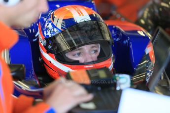 World © Octane Photographic Ltd. FIA European F3 Championship, Silverstone test day, UK, Tuesday 7th April 2015. kfzteile24 Mucke Motorsport – Santino Ferrucci, Dallara F312 – Mercedes-Benz. Digital Ref : 1216LB1D4749