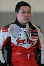 World © Octane Photographic Ltd. FIA European F3 Championship, Silverstone test day, UK, Tuesday 7th April 2015. Fortec Motorsports – Hongwei Cao, Dallara F312 – Mercedes-Benz. Digital Ref : 1216LB1D4779