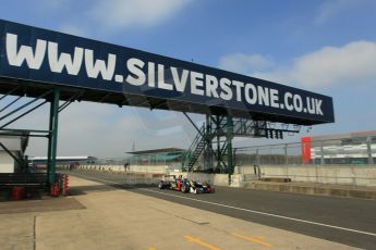 World © Octane Photographic Ltd. FIA European F3 Championship, Silverstone test day, UK, Tuesday 7th April 2015. Signature – Alexander Albon, Dallara F312 – Volkswagen. Digital Ref : 1216LW1L8420