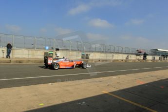 World © Octane Photographic Ltd. FIA European F3 Championship, Silverstone test day, UK, Tuesday 7th April 2015. kfzteile24 Mucke Motorsport – Santino Ferrucci, Dallara F312 – Mercedes-Benz. Digital Ref : 1216LW1L8513