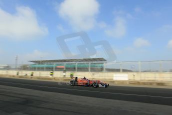 World © Octane Photographic Ltd. FIA European F3 Championship, Silverstone test day, UK, Tuesday 7th April 2015. kfzteile24 Mucke Motorsport – Michele Beretta, Dallara F312 – Mercedes-Benz. Digital Ref : 1216LW1L8615