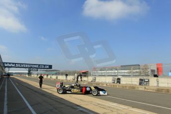 World © Octane Photographic Ltd. FIA European F3 Championship, Silverstone test day, UK, Tuesday 7th April 2015. Signature – Dorian Boccolacci, Dallara F312 – Volkswagen. Digital Ref : 1216LW1L8673