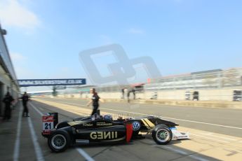 World © Octane Photographic Ltd. FIA European F3 Championship, Silverstone test day, UK, Tuesday 7th April 2015. Signature – Alexander Albon, Dallara F312 – Volkswagen. Digital Ref : 1216LW1L8688