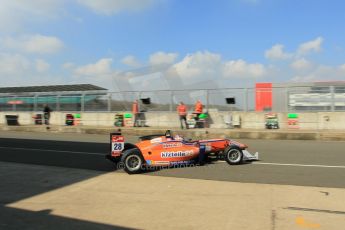 World © Octane Photographic Ltd. FIA European F3 Championship, Silverstone test day, UK, Tuesday 7th April 2015. kfzteile24 Mucke Motorsport – Maximilian Gunther, Dallara F312 – Mercedes-Benz. Digital Ref : 1216LW1L8739