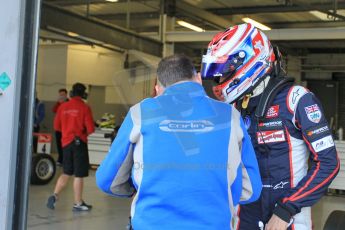 World © Octane Photographic Ltd. FIA European F3 Championship, Silverstone test day, UK, Tuesday 7th April 2015. Carlin – George Russell, Dallara F312 – Volkswagen. Digital Ref : 1216LW1L8794