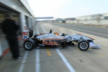 World © Octane Photographic Ltd. FIA European F3 Championship, Silverstone test day, UK, Tuesday 7th April 2015. Motopark – Marcus Pommer, Dallara F312 – Volkswagen. Digital Ref : 1216LW1L8835