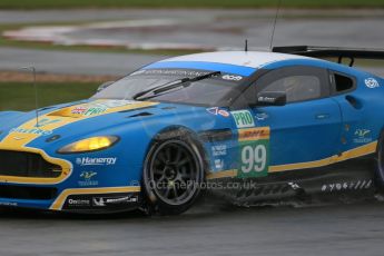 World © Octane Photographic Ltd. FIA World Endurance Championship (WEC), 6 Hours of Silverstone Free Practice 3, UK, Saturday 11th April 2015. Aston Martin Racing V8 – Aston Martin Vantage GTE - LMGTE Pro – Fernando Rees, Alex MacDowall and Richie Stanaway. Digital Ref : 1221LB1D7037