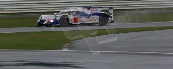 World © Octane Photographic Ltd. FIA World Endurance Championship (WEC), 6 Hours of Silverstone Free Practice 3, UK, Saturday 11th April 2015. Toyota Racing – Toyota TS040 Hybrid - LMP1 - Anthony Davidson, Sebastien Buemi and Kazuki Nakajima and Team ByKOLLES – CLM P1/01 AER - LMP1 – Christian Klien and Vitantonio Liuzzi. Digital Ref : 1221LB1D7053