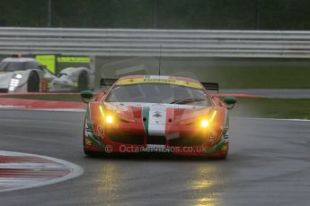 World © Octane Photographic Ltd. FIA World Endurance Championship (WEC), 6 Hours of Silverstone Free Practice 3, UK, Saturday 11th April 2015. AF Corse – Ferrari F458 Italia GT2 - LMGTE Am – Francois Perrodo, Emmanuel Collard and Rui Aguas. Digital Ref : 1221LB1D7066