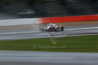 World © Octane Photographic Ltd. FIA World Endurance Championship (WEC), 6 Hours of Silverstone Free Practice 3, UK, Saturday 11th April 2015. Audi Sport Team Joest- Audi R18 e-tron Quatrro - LMP1 - Andre Lotterer, Benoit Treluyer and Marcel Fassler. Digital Ref : 1221LB1D7269