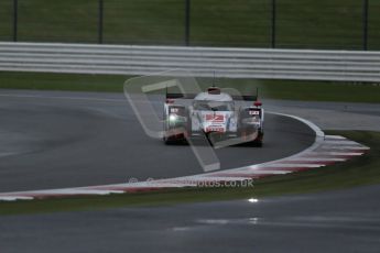 World © Octane Photographic Ltd. FIA World Endurance Championship (WEC), 6 Hours of Silverstone Free Practice 3, UK, Saturday 11th April 2015. Audi Sport Team Joest- Audi R18 e-tron Quatrro - LMP1 - Andre Lotterer, Benoit Treluyer and Marcel Fassler. Digital Ref : 1221LB1D7638