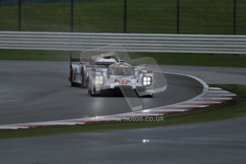 World © Octane Photographic Ltd. FIA World Endurance Championship (WEC), 6 Hours of Silverstone Free Practice 3, UK, Saturday 11th April 2015. Porsche Team – Porsche 919 Hybrid - LMP1 - Timo Bernhard, Mark Webber and Brendon Hartley and Audi Sport Team Joest- Audi R18 e-tron Quatrro - LMP1 - Andre Lotterer, Benoit Treluyer and Marcel Fassler. Digital Ref : 1221LB1D7694