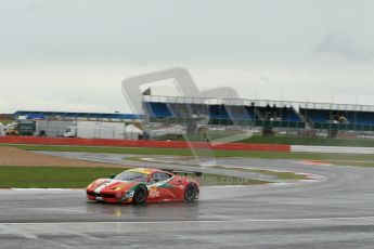 World © Octane Photographic Ltd. FIA World Endurance Championship (WEC), 6 Hours of Silverstone Free Practice 3, UK, Saturday 11th April 2015. AF Corse – Ferrari F458 Italia GT2 - LMGTE Am – Francois Perrodo, Emmanuel Collard and Rui Aguas. Digital Ref : 1221LW1L9982