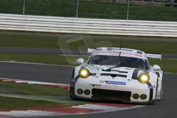 World © Octane Photographic Ltd. FIA World Endurance Championship (WEC), 6 Hours of Silverstone Race, UK, Sunday 12th April 2015. Porsche Team Manthey - Porsche 911RSR - LMGTE Pro – Patrick Pilet and Frederic Makowiecki. Digital Ref : 1225LB1D9004