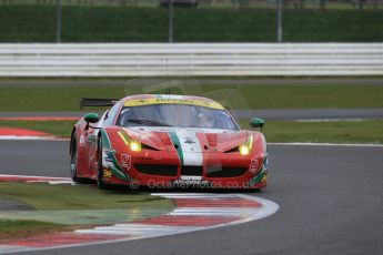 World © Octane Photographic Ltd. FIA World Endurance Championship (WEC), 6 Hours of Silverstone Race, UK, Sunday 12th April 2015. AF Corse – Ferrari F458 Italia GT2 - LMGTE Am – Francois Perrodo, Emmanuel Collard and Rui Aguas. Digital Ref : 1225LB1D9295