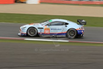 World © Octane Photographic Ltd. FIA World Endurance Championship (WEC), 6 Hours of Silverstone Race, UK, Sunday 12th April 2015. Aston Martin Racing - Aston Martin Vantage GTE – LMGTE Am – Paul Dalla Lana, Pedro Lamy and Mathias Lauda. Digital Ref : 1225LW1L1139
