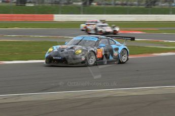 World © Octane Photographic Ltd. FIA World Endurance Championship (WEC), 6 Hours of Silverstone Race, UK, Sunday 12th April 2015. Dempsey-Proton Racing – Porsche 911 RSR - LMGTE Am – Patrick Dempsey, Patrick Long and Marco Seefried. Digital Ref : 1225LW1L1200