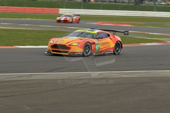 World © Octane Photographic Ltd. FIA World Endurance Championship (WEC), 6 Hours of Silverstone Race, UK, Sunday 12th April 2015. Aston Martin Racing – Aston Martin Vantage GTE - LMGTE Pro – Darren Turner and Stefan Mucke. Digital Ref : 1225LW1L1235