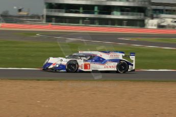 World © Octane Photographic Ltd. FIA World Endurance Championship (WEC), 6 Hours of Silverstone Race, UK, Sunday 12th April 2015. Toyota Racing – Toyota TS040 Hybrid - LMP1 - Anthony Davidson, Sebastien Buemi and Kazuki Nakajima. Digital Ref : 1225LW1L1663