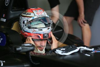 World © Octane Photographic Ltd. FIA Formula E testing – Donington Park 10th August 2015, Virgin DSV-01. DS Virgin Racing – Jean-Eric Vergne. Digital Ref : 1366LB1D4332